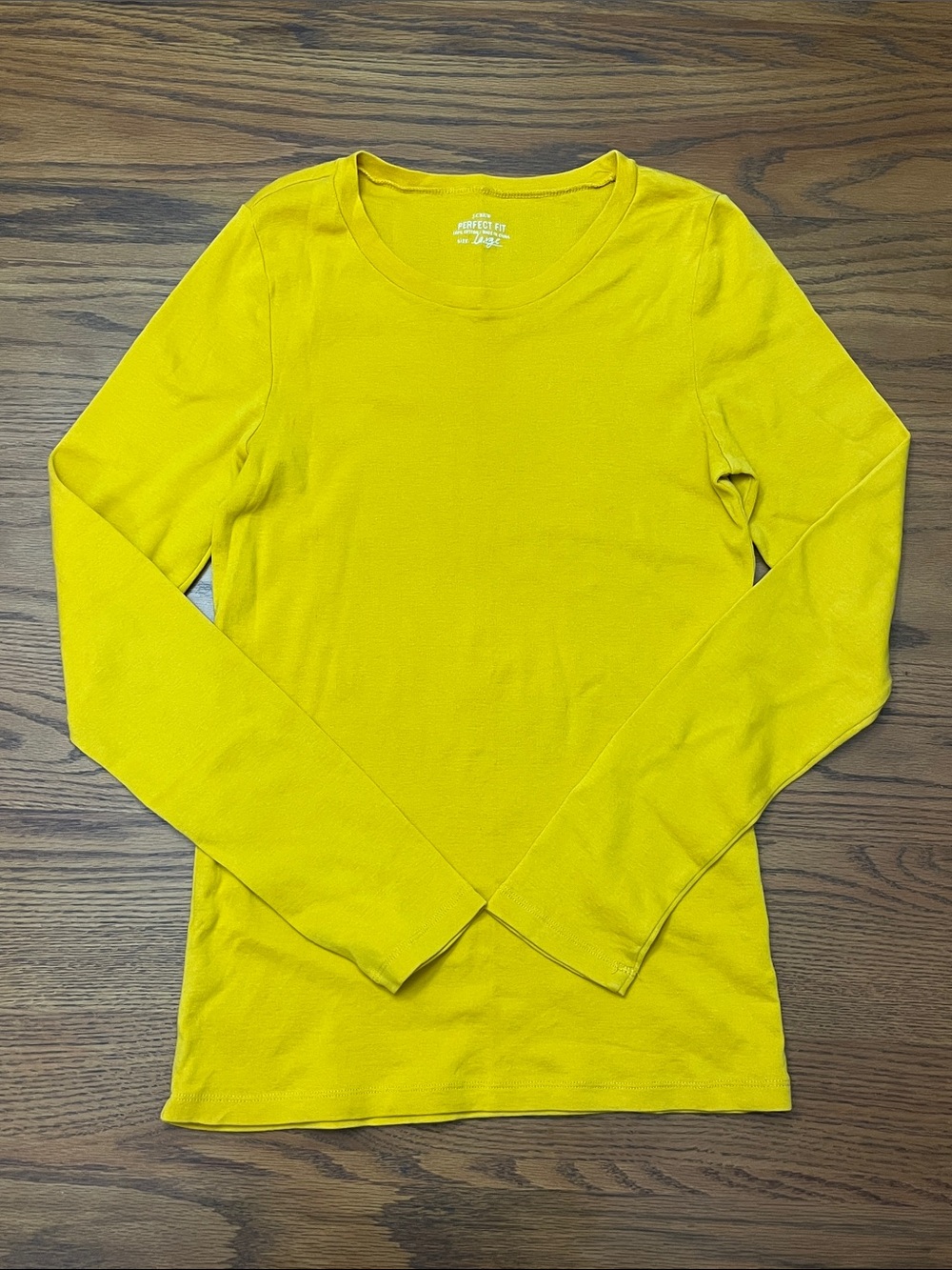 J.Crew Mustard Yellow Crewneck Sweater - Women